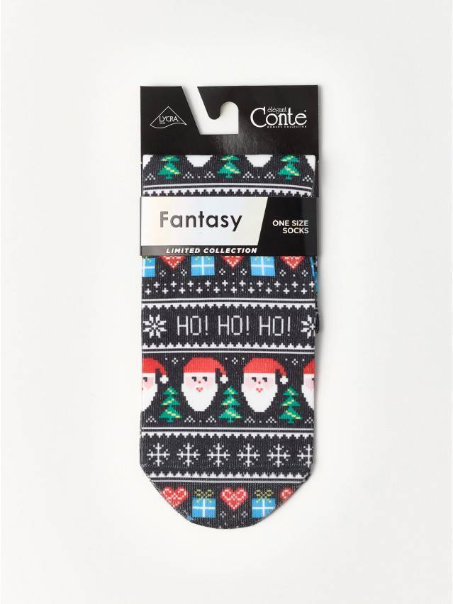 Шкарпетки жіночі бавовняні CE FANTASY (короткі) 21С-112СП, р.36-39, 500 чорний - 4