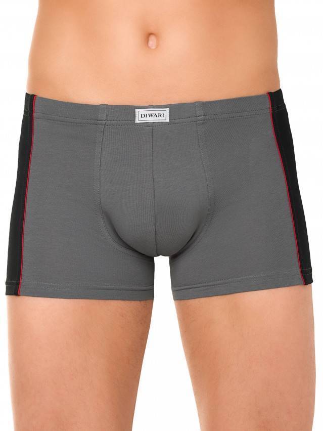 Труси чоловічі DiWaRi SHORTS MSH 119, р.86, 90/M, grafit - 1