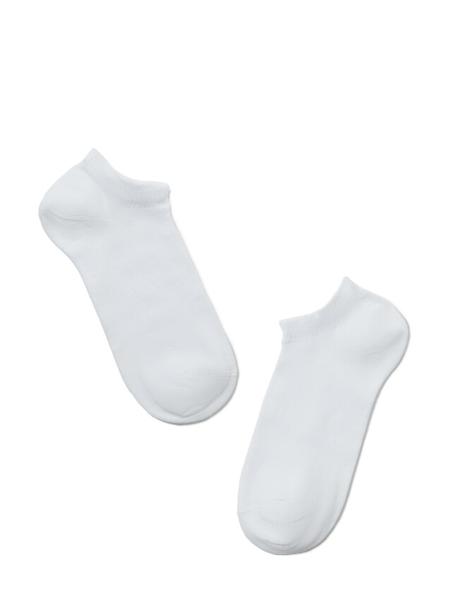 Шкарпетки жіночі бавовняні LEV L0258S (ультракороткі),р.36-37, 000 white - 2
