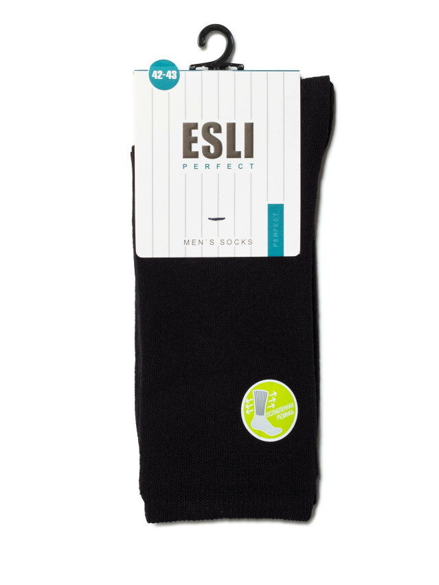 Шкарпетки чоловічі ESLI PERFECT (ослаблена гумка) 15С-79СПЕ, р.25, 000 чорний - 2