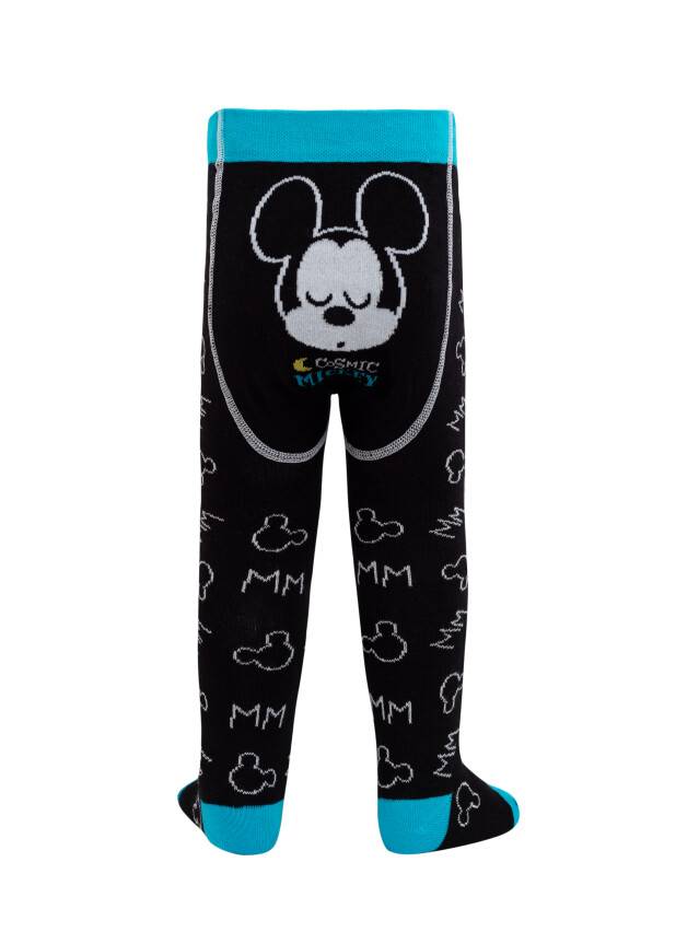Колготки дитячі CK DISNEY 17С-130СПМ, р.62-74 (12),601 чорний-бірюза - 1
