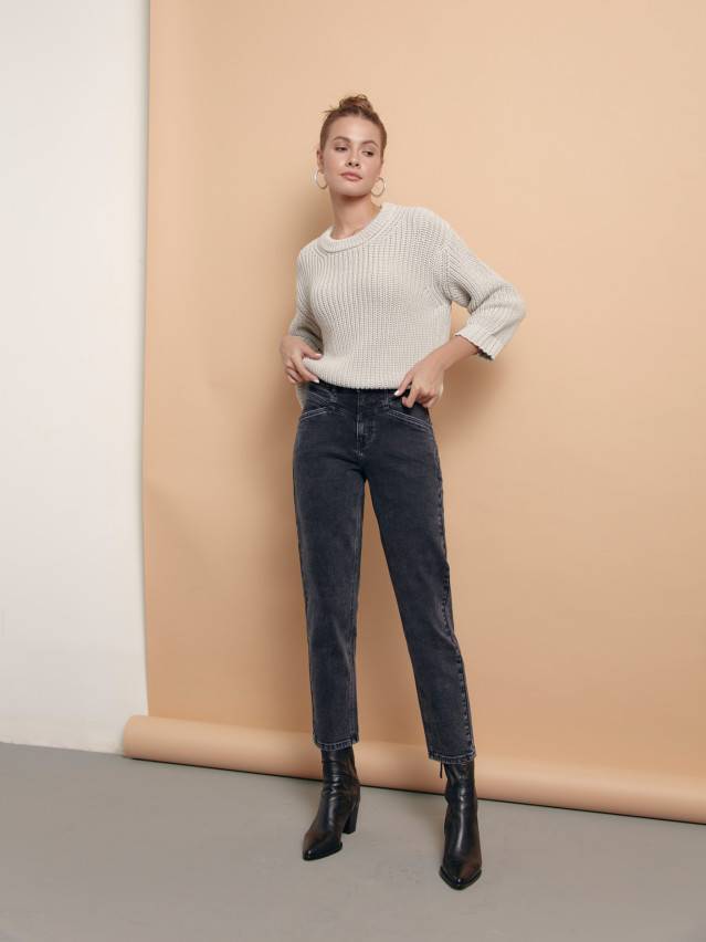 Джинси жіночі CE CON-381, р.170-102, washed grey - 3