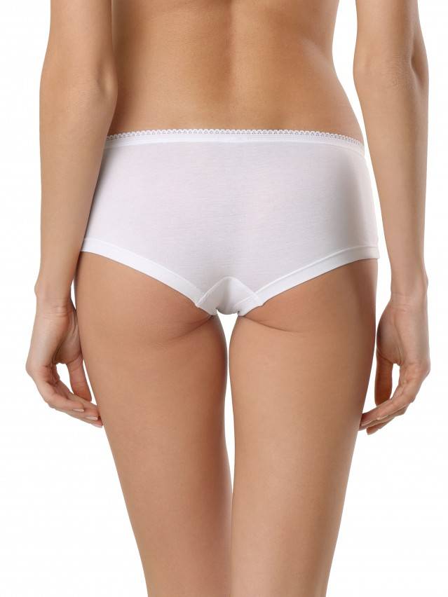 Труси «шортики» ULTRA SOFT 17С-481ТСП (на вішаку),р.90, white - 2