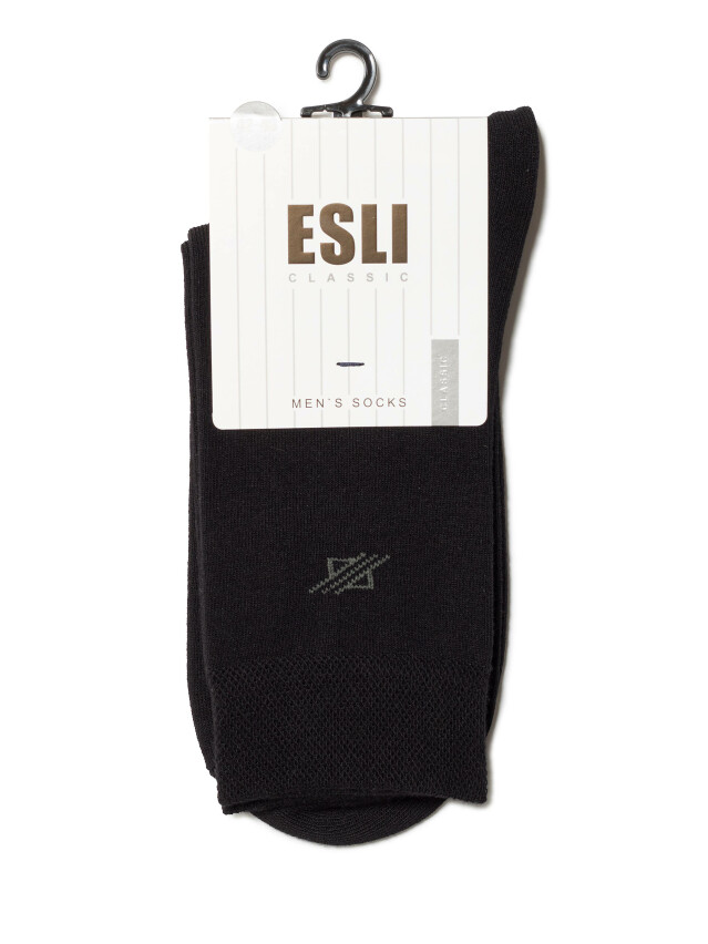 Шкарпетки чоловічі ESLI CLASSIC 14С-118СПЕ, р.25, 037 чорний - 2