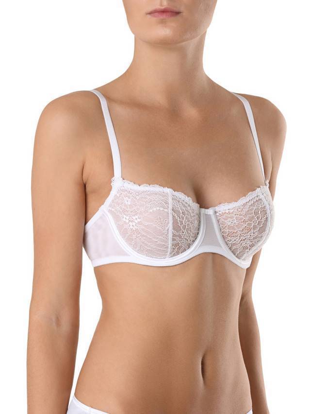 Бюстгальтер ROMANTIQUE RB6032, р.70C, білий - 2