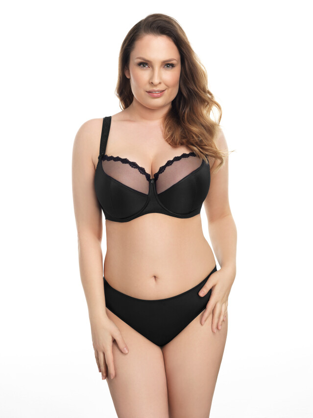 Бюст. soft CR Sienna 10885. р.75E, чорний - 1