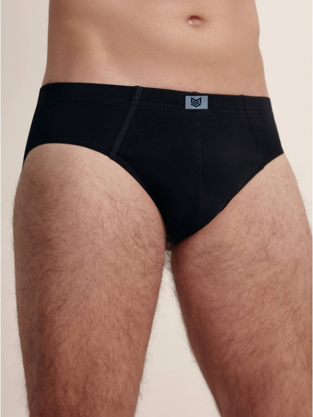 Чоловічі труси BASIC MEN MS 2128 (пакет),р.XXL, black - 1
