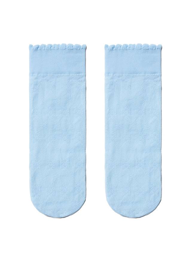 Шкарпетки для дівчаток, нарядні FIORI, р.18-20, light blue - 1