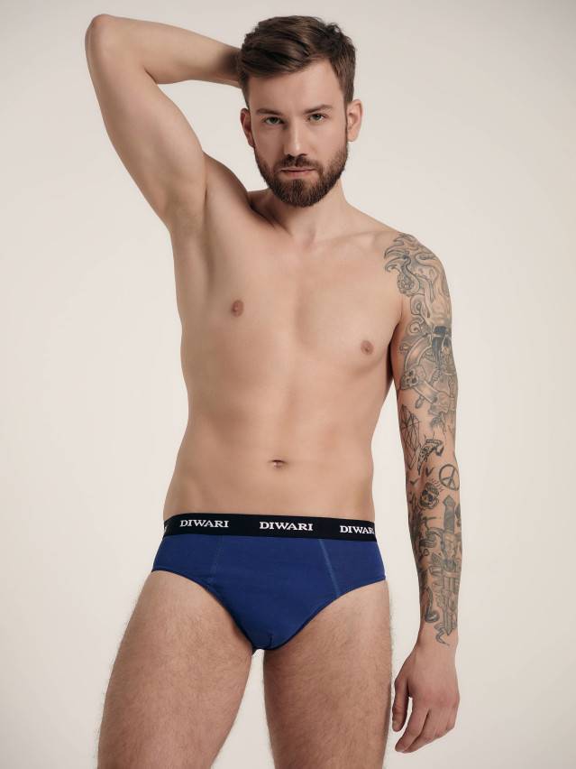 Труси чоловічі BASIC SLIP 148 (в коробці),р.102,106/XL, royal blue - 1