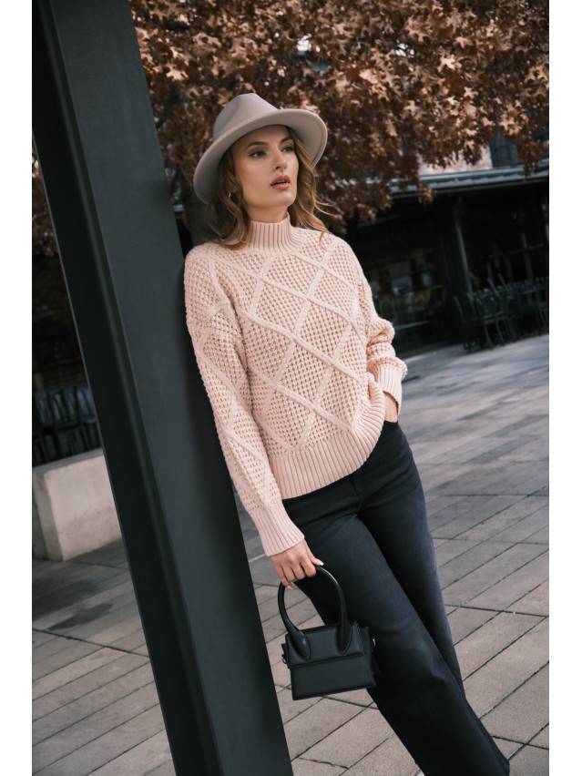 Джемпер жіночий CE LDK175 21С-11CП, р.170-96, dusty rose - 2