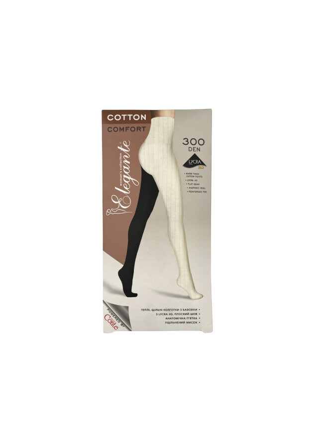 Колготки жін. бавовняні EL COTTON 300 