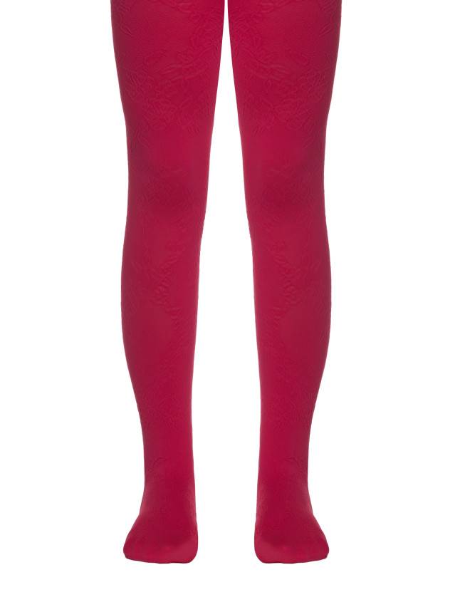Колготки дитячі нарядні MAGGIE, р. 104-110, coral - 1