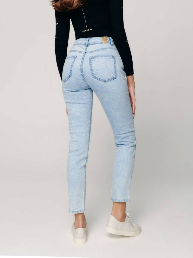 Брюки джинсовые женские CE CON-339, р.170-102, acid washed blue - 5