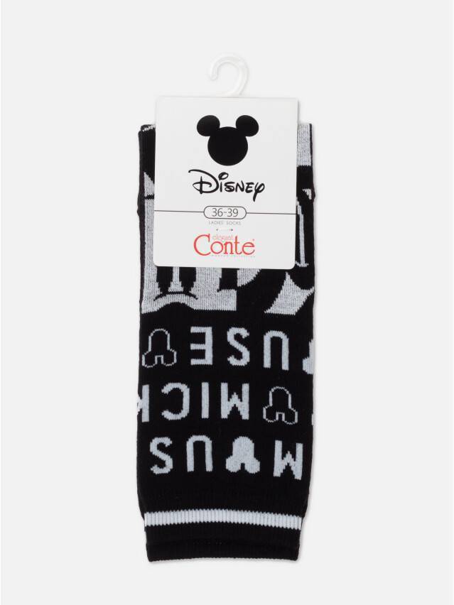 Шкарпетки жіночі бавовняні CE DISNEY 17С-128СПМ, р.36-39, 298 чорний - 5