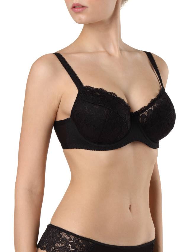 Бюстгальтер CE SENSUELLE RB5077, р.75C, чорний - 1