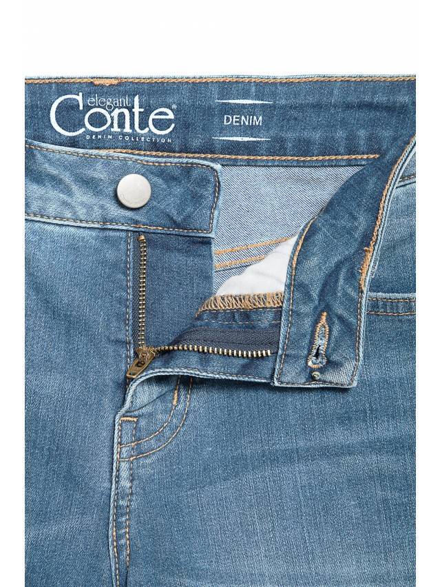 Джинси Straight Fit з високою посадкою CON-105, р.164-98, синій - 6