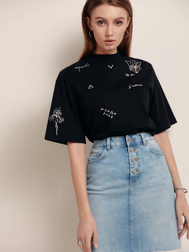 Футболка жіноча CE LD 1409, р.170-84, black - 6