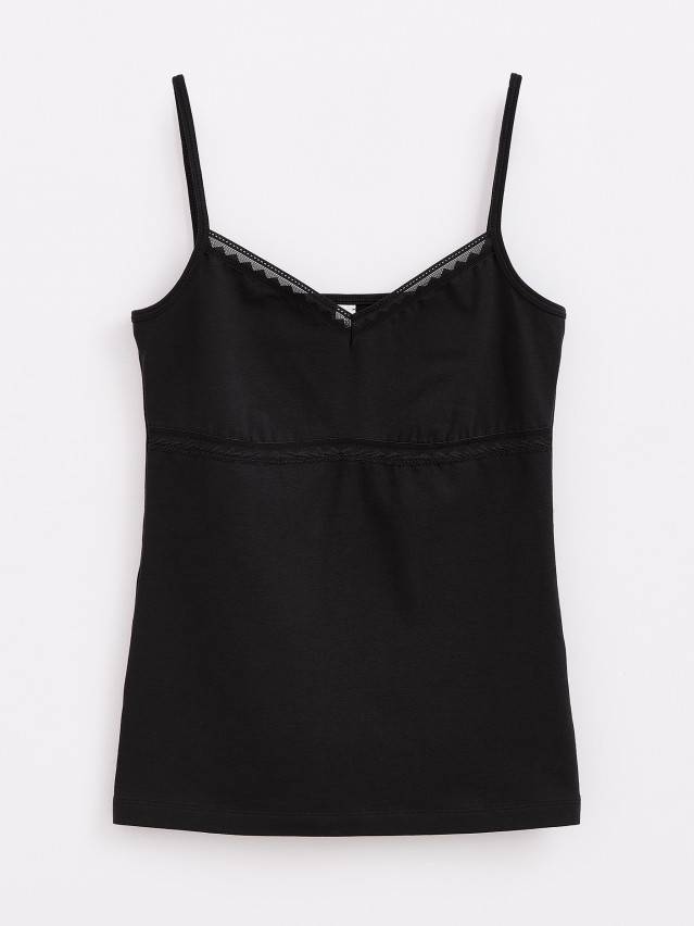 Топ жіночий CE CLASSIC BASIC LT одна тисяча триста сорок шість, р.170-84, black - 1