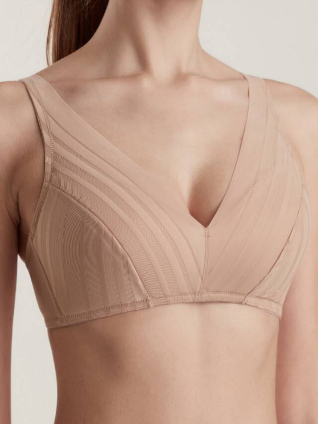 Бюстгальтер CE SPORT GLAM RB7129, р.70A, тілесний - 1