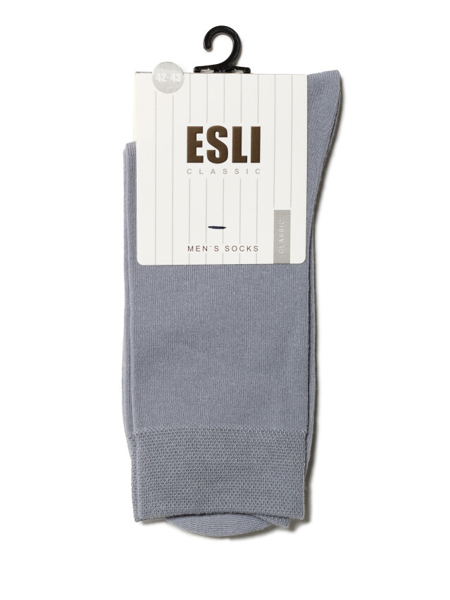 Шкарпетки чоловічі ESLI CLASSIC 14С-118СПЕ, р.25, 000 сірий - 2
