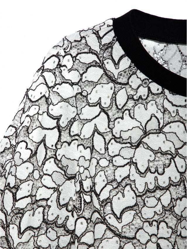 Джемпер жін. CE LD 904, р.170-100, off-white-black - 3
