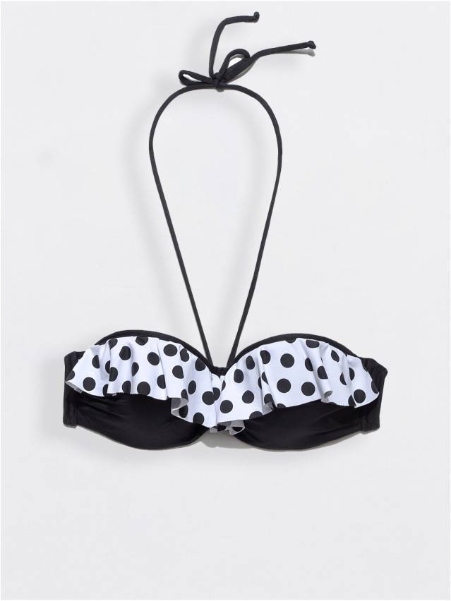 Ліф купальний CONTE ELEGANT TWIGGIE, р.70(B),black-white - 1
