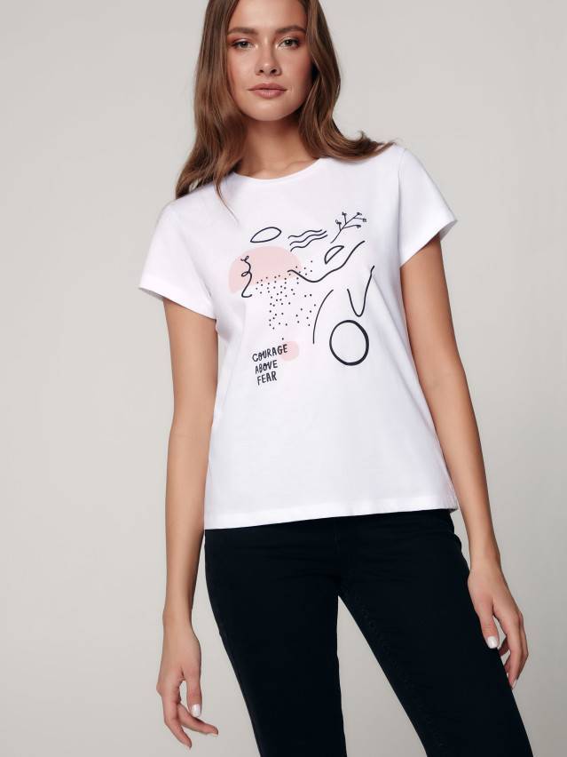 Футболка жіноча CE LD 1203, р.170-92, white - 2