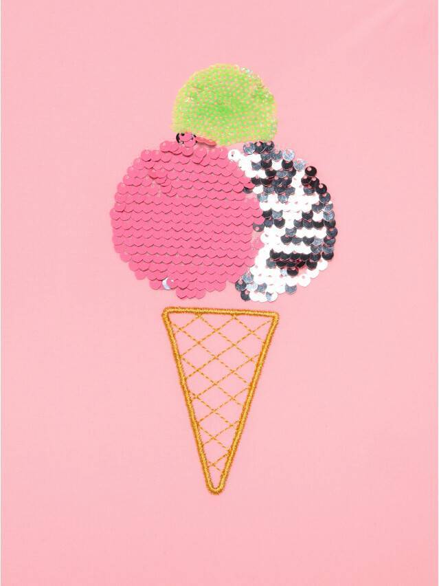 Купальник для дівчаток CE ICE CREAM, р.110,116-56, rose pink - 4