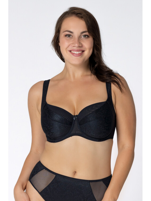 Бюст. soft cup RS Sofia 722021, р.100C, чорний - 1