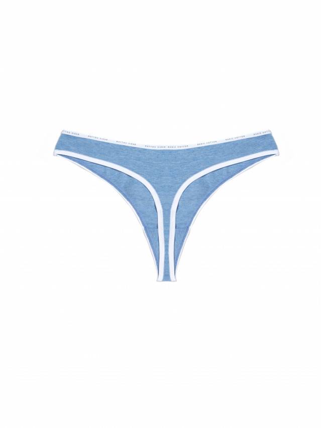 Труси жіночі BASIC LST 643, р.86/XS, blue melange - 4