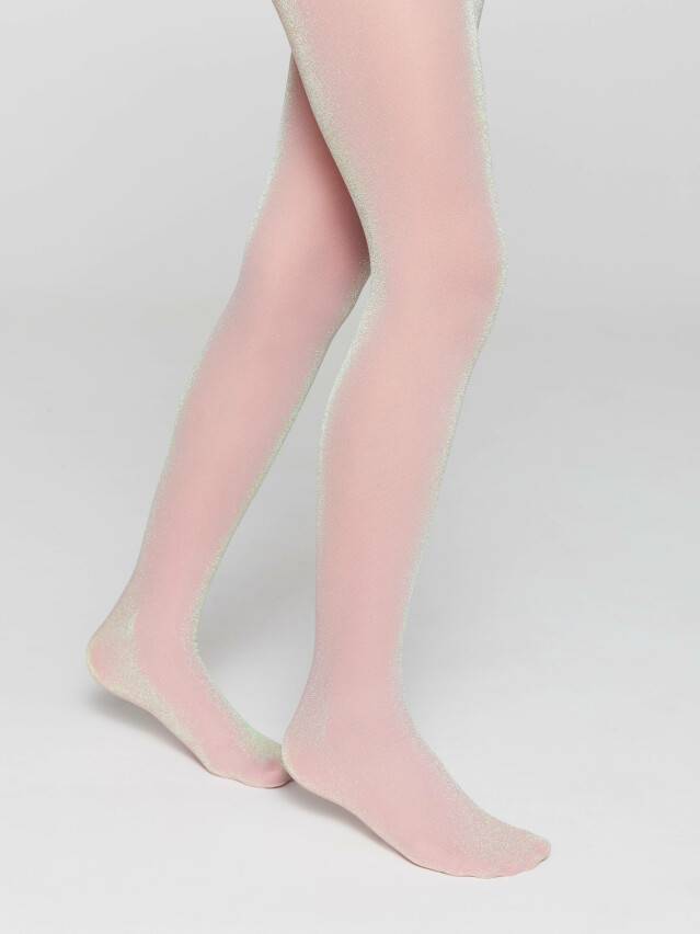 Колготки дитячі ошатні CE HOLIDAY, р.104-110, dusty rose - 3