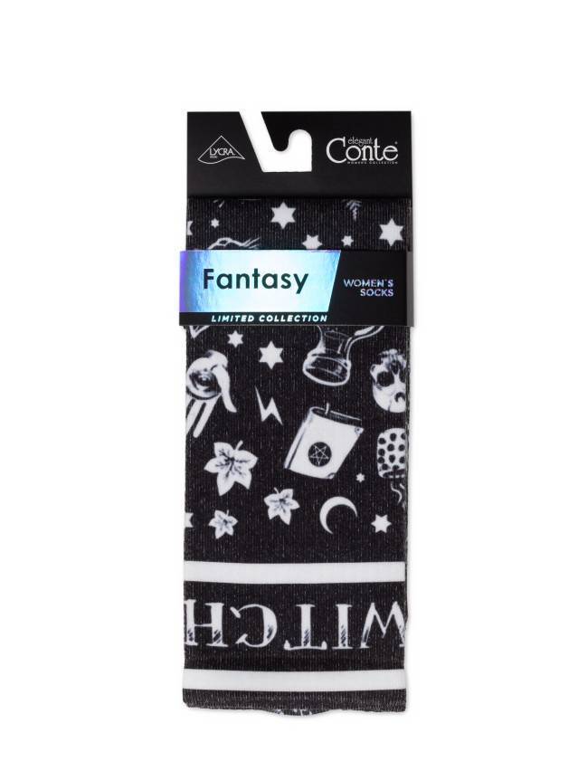 Шкарпетки жіночі бавовняні CE FANTASY 19С-236СП, р.36-39, 316 чорний - 3
