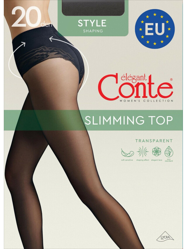 Колготки жіночі CE STYLE 20 (EURO),р.2, bronz - 3