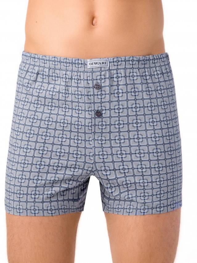 Труси чоловічі DiWaRi BASIC MBX 005, р.78, 82/S, grey - 1