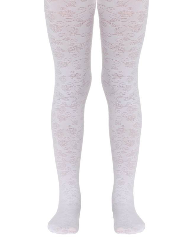 Колготки дитячі нарядні ROSANNA, р. 104-110, bianco - 1