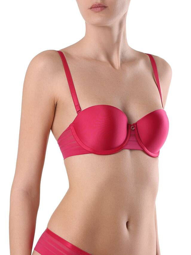 Бюстгальтер жіночий SPORT GLAM RB8044, р.70A, брусниця - 1
