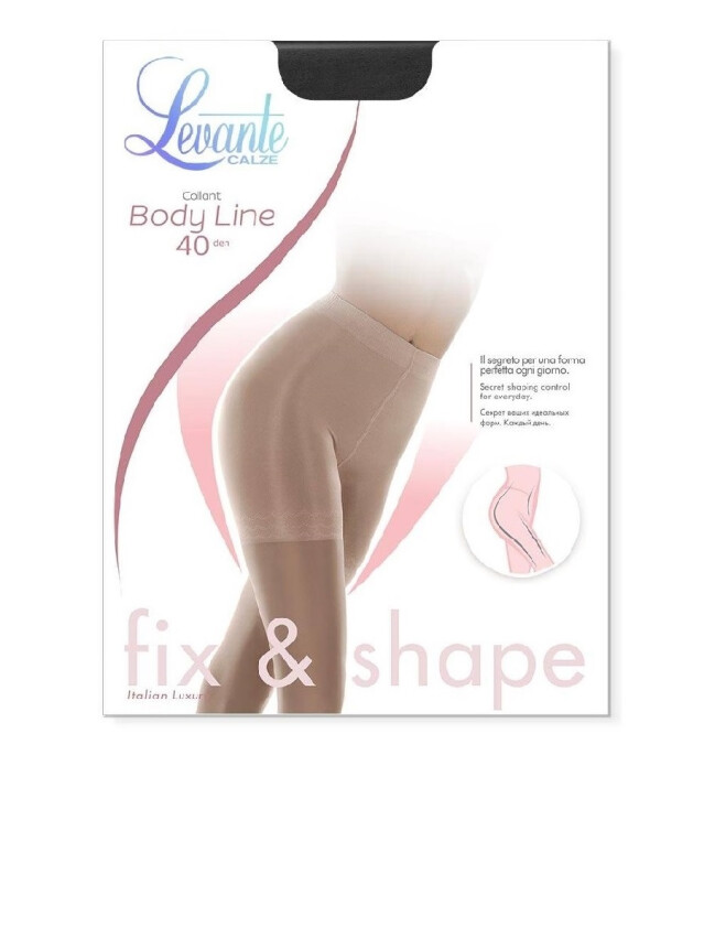 Колготки жіночі LEV BODY LINE 40 L0155K, р.2, naturel - 1