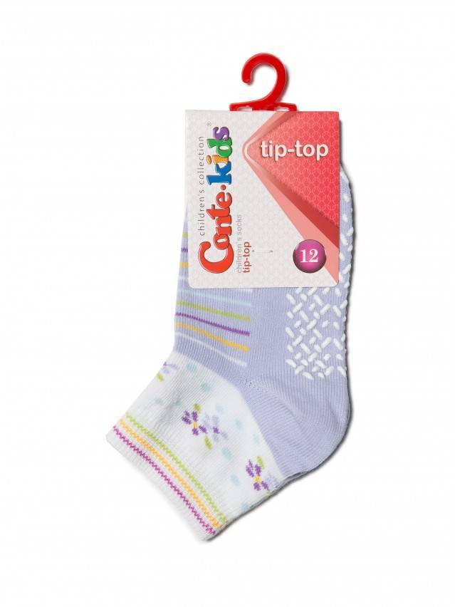Шкарпетки дитячі TIP-TOP (з антиковзаючим покриттям),р. 12, 253 блідо-фіолетовий - 2