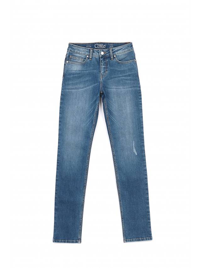 Джинси Straight Fit з високою посадкою CON-105, р.164-98, синій - 3