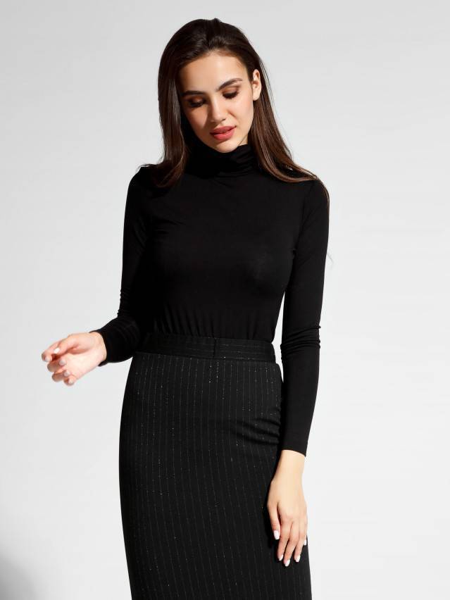 Водолазка LD 1025 р.170-96, black - 1