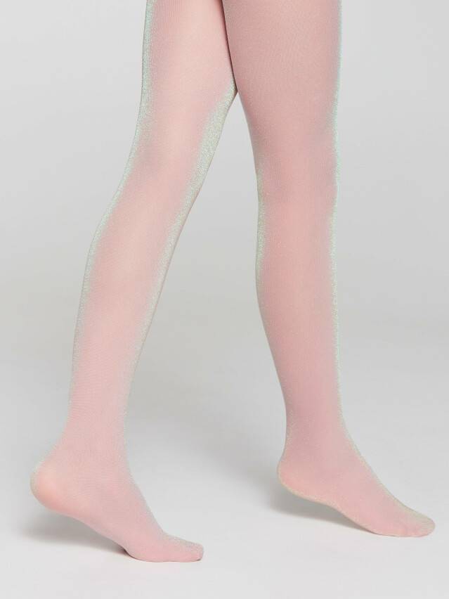 Колготки дитячі ошатні CE HOLIDAY, р.104-110, dusty rose - 1