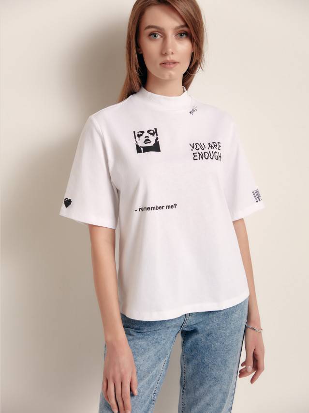 Футболка жіноча CE LD 1406, р.170-88, white - 1