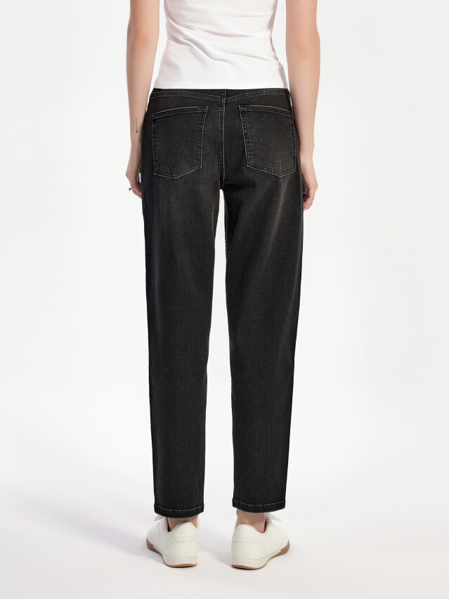 Брюки джинсові жін. CON-832, р.170-102, washed black - 6