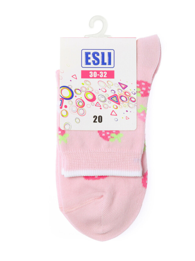 Шкарпетки дитячі ESLI 14С-14СПЕ, р.18, 277 світло-рожевий - 2