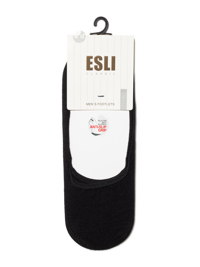 Підслідники чоловічі бавовняні ESLI CLASSIC 16С-18СПЕ, р.25, 000 чорний - 2