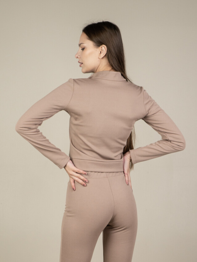 Брюки жіночі EL 30024, р.L-164, caramel - 3