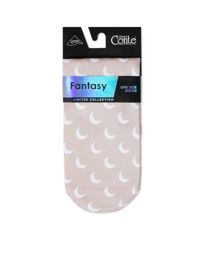 Шкарпетки жіночі бавовняні CE FANTASY (короткі) 21С-112СП, р.36-39, 305 бежевий - 3