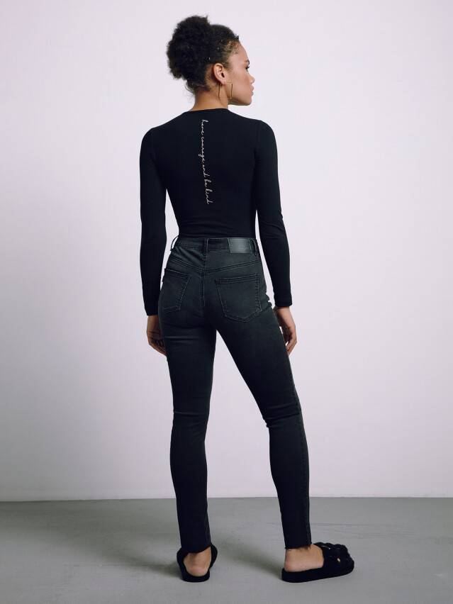 Брюки джинсовые женские CE CON-396, р.170-102, washed black - 4