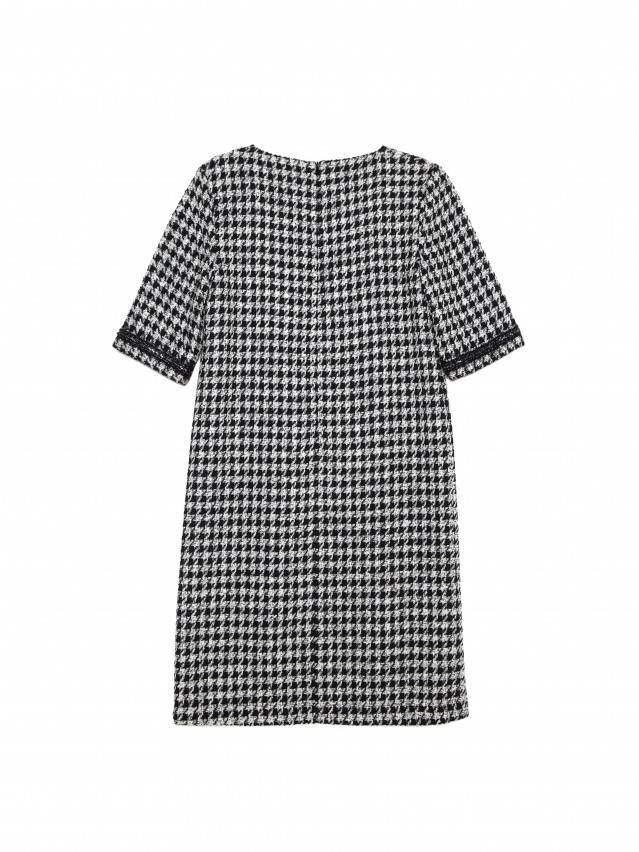 Платье LPL 1053, р.164-84-90, black-ivory - 4