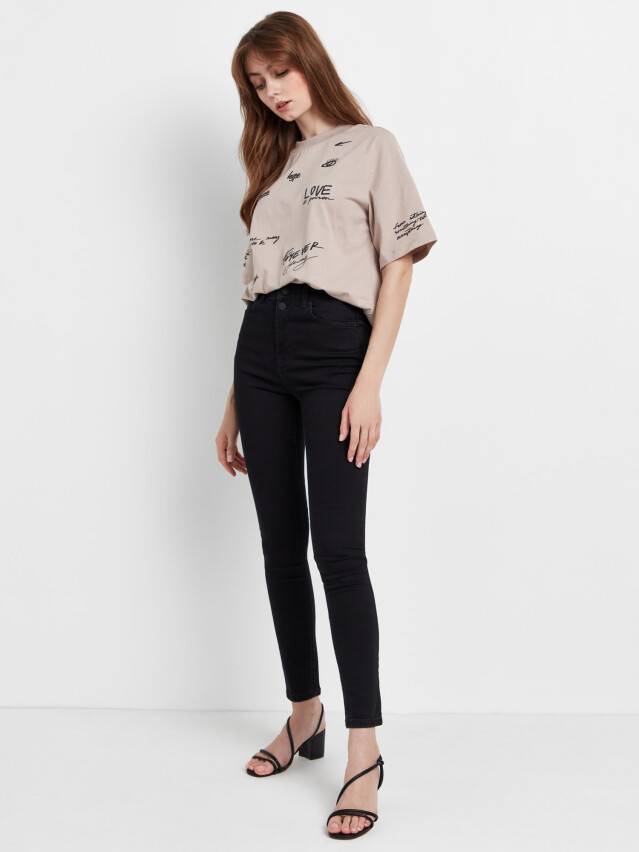 Брюки джинсовые женские CE CON-395, р.170-102, washed black - 3